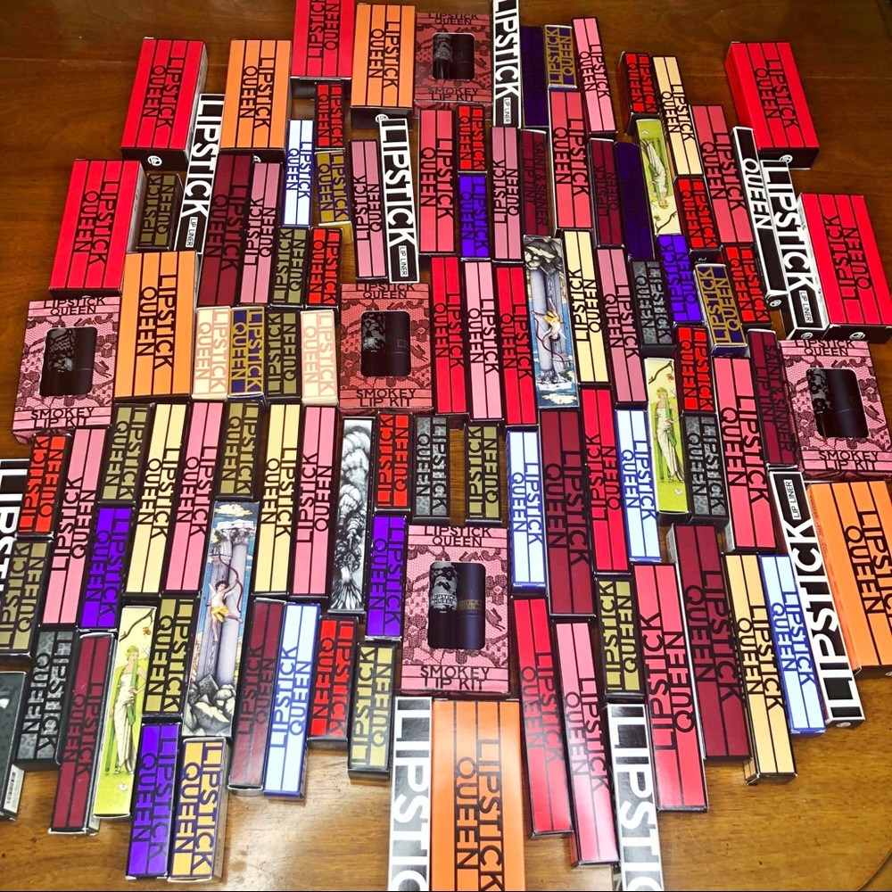 3 randomly selected Lipstick Queen lipsticks